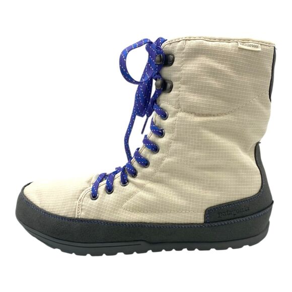 Patagonia Activist Puff High Waterproof Boot Insulated Cream Snow Women's 8 - Picture 6 of 16